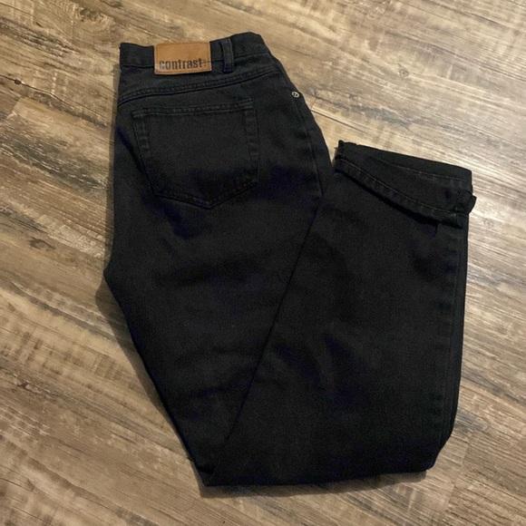 Contrast high rise mom jeans - Picture 5 of 7